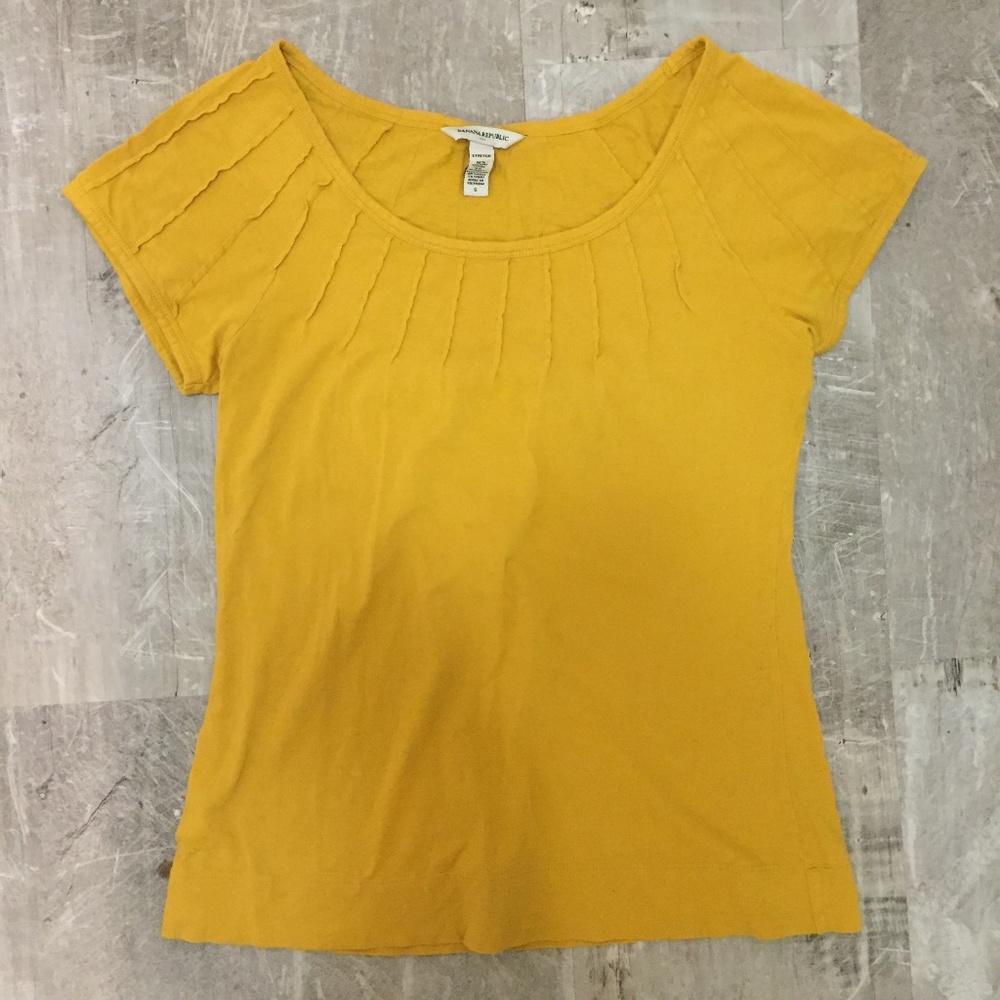 Banana Republic Pleated Shirt